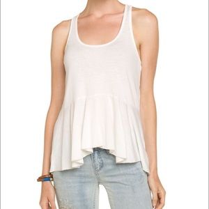 NWT Free People Peplum Tank